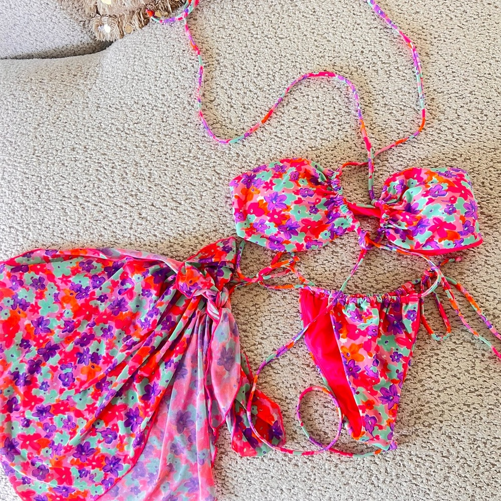 3 piece swim set size small